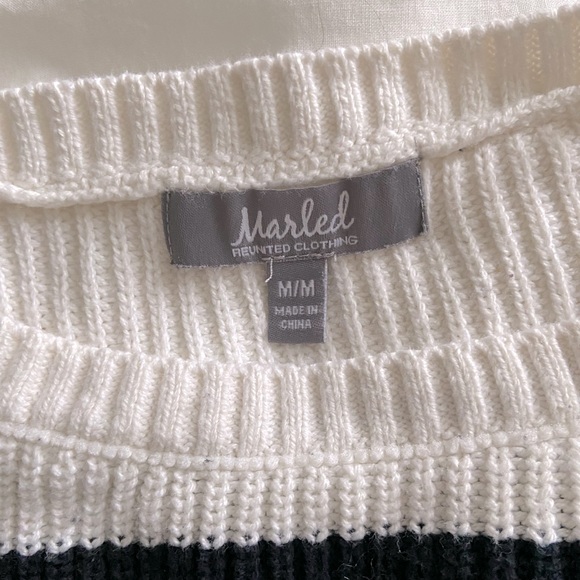 Striped Knit Sweater - Picture 2 of 2